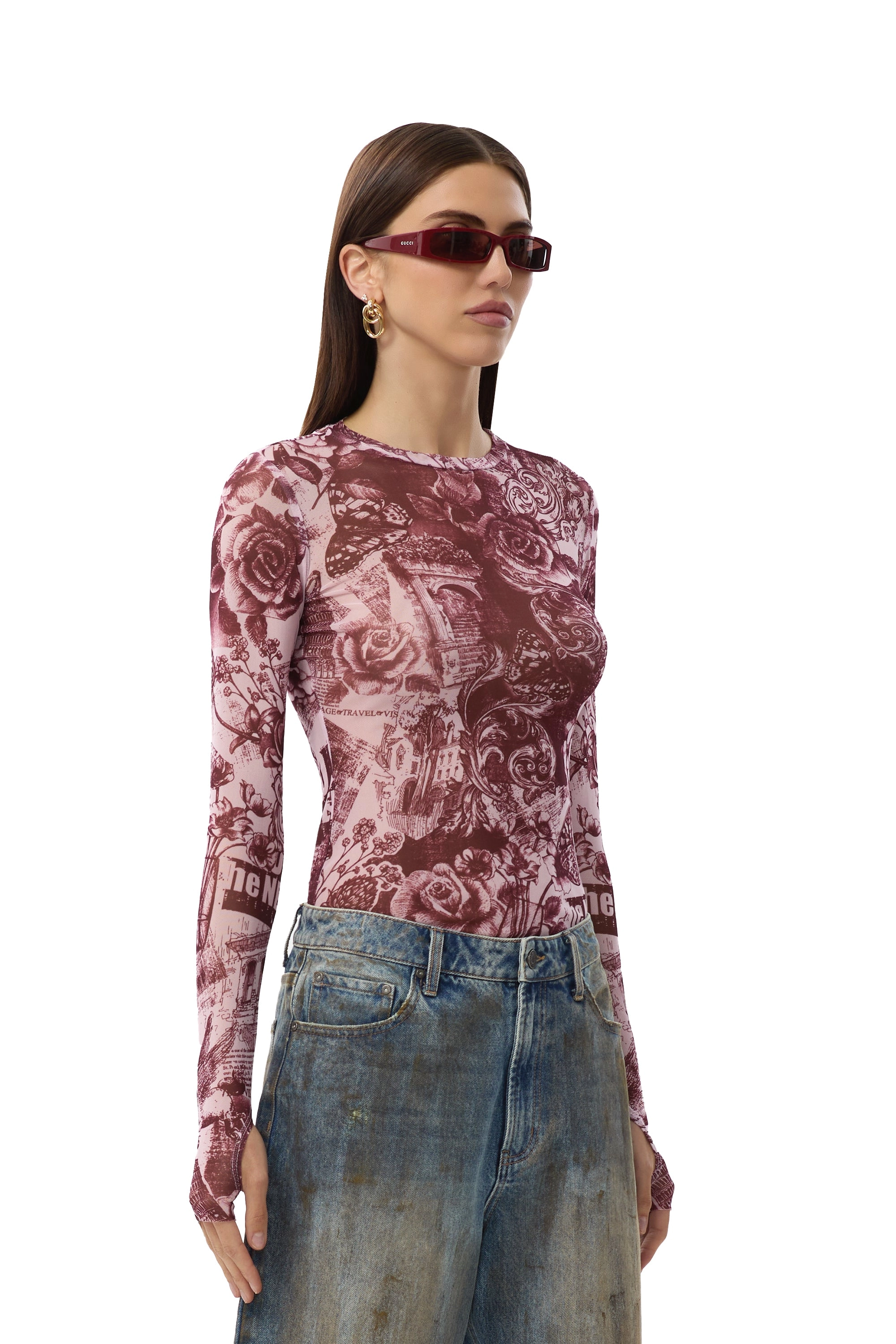 Kaylee Top - Rose Convo