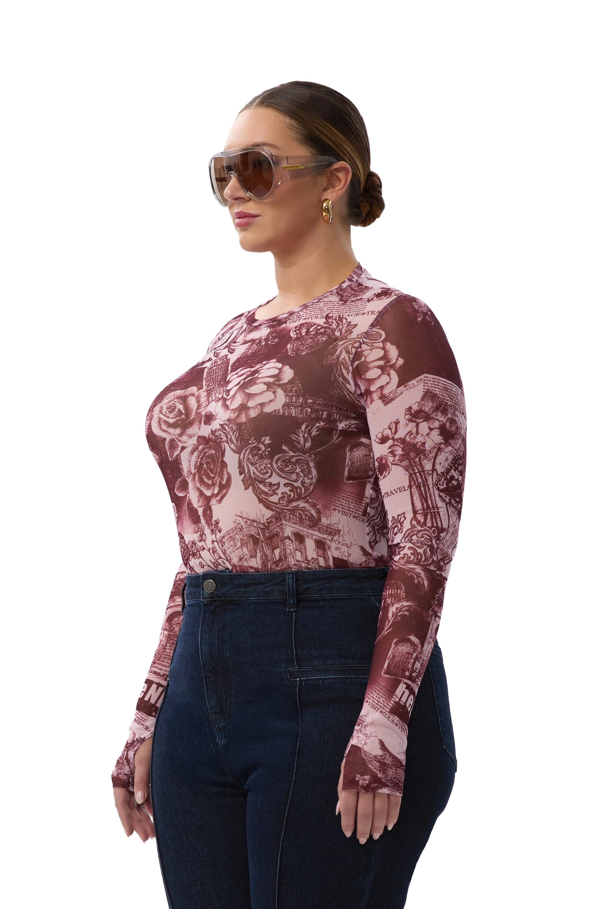 Kaylee Top - Rose Convo