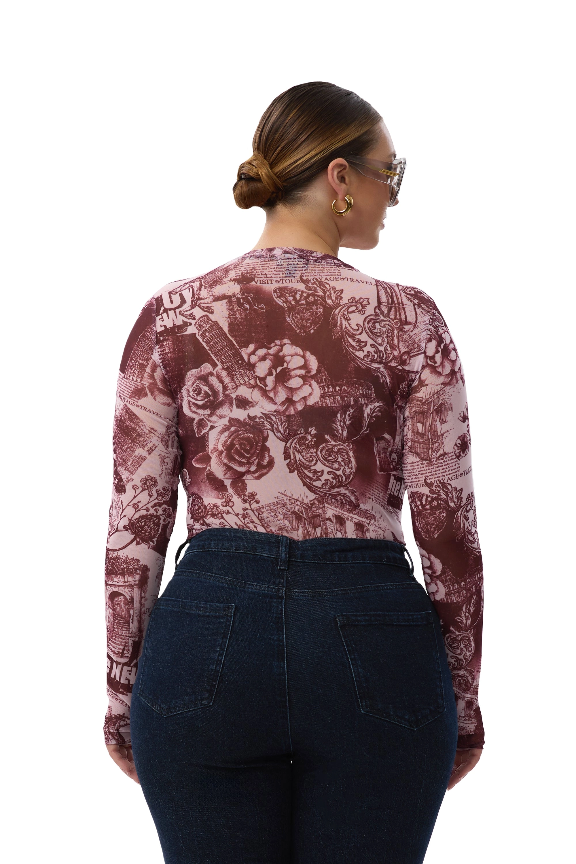Kaylee Top - Rose Convo