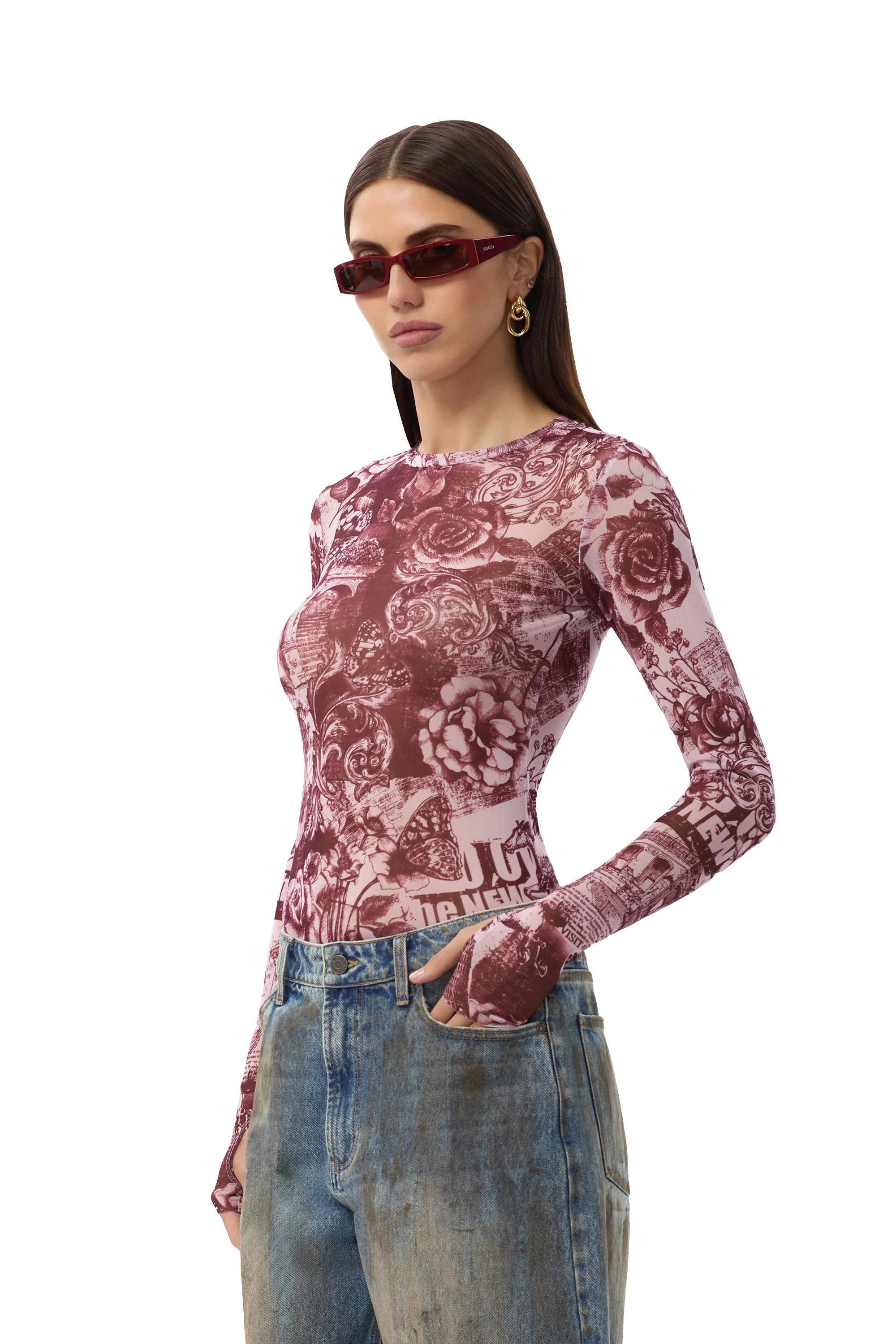 Kaylee Top - Rose Convo