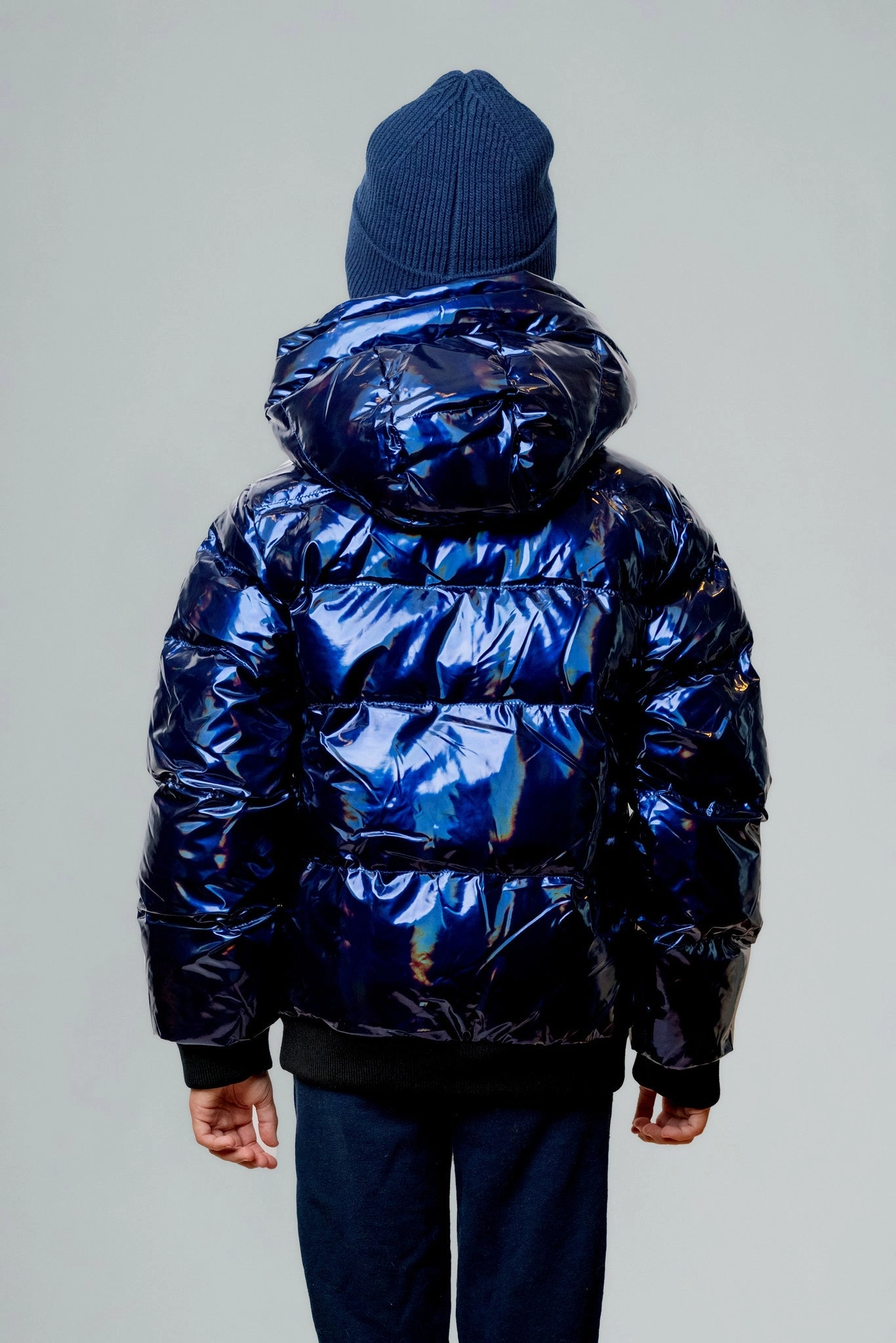 Kids' Unisex Chickadee Coat - Oily Blue