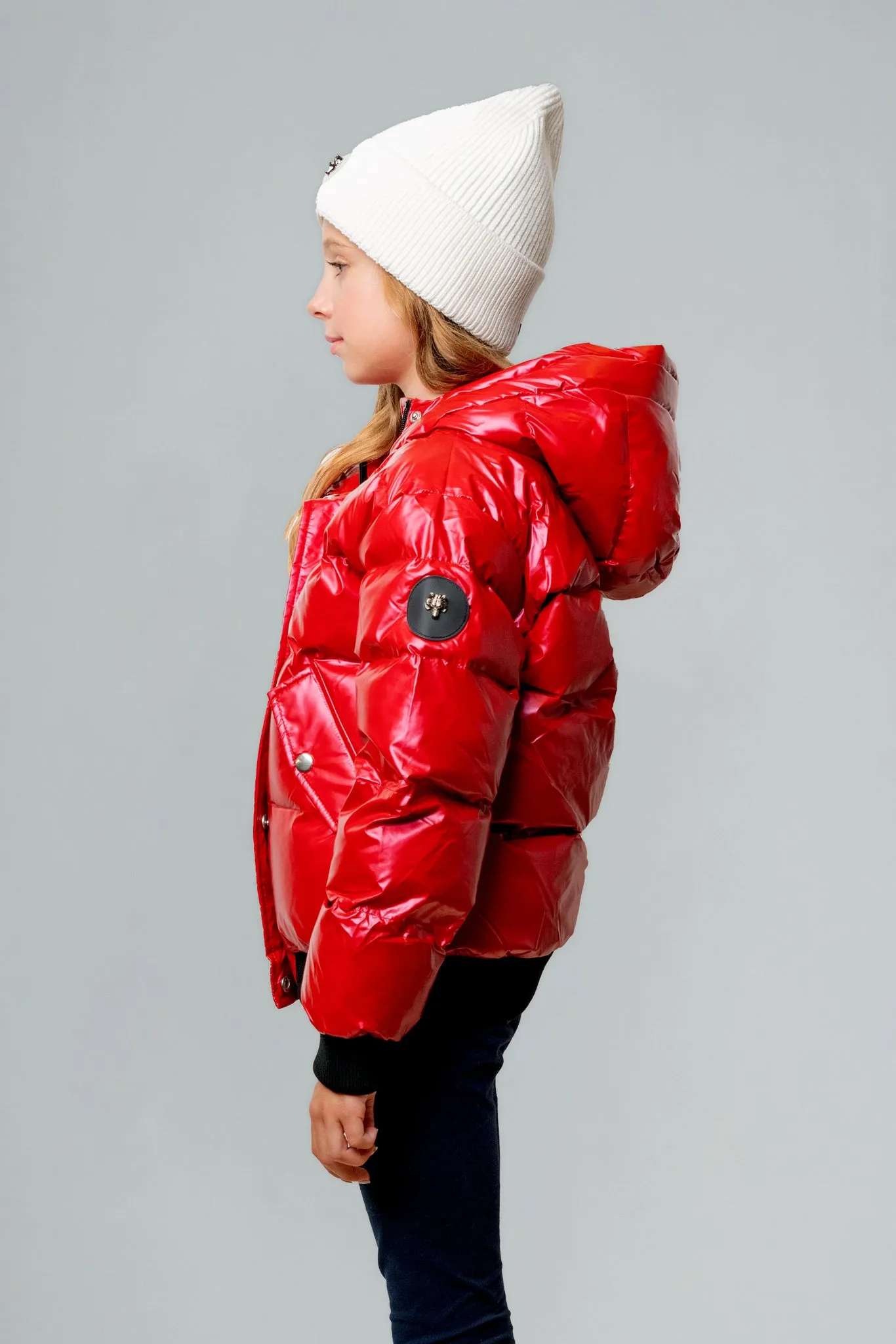 Kids' Unisex Chickadee Coat - Rasberry
