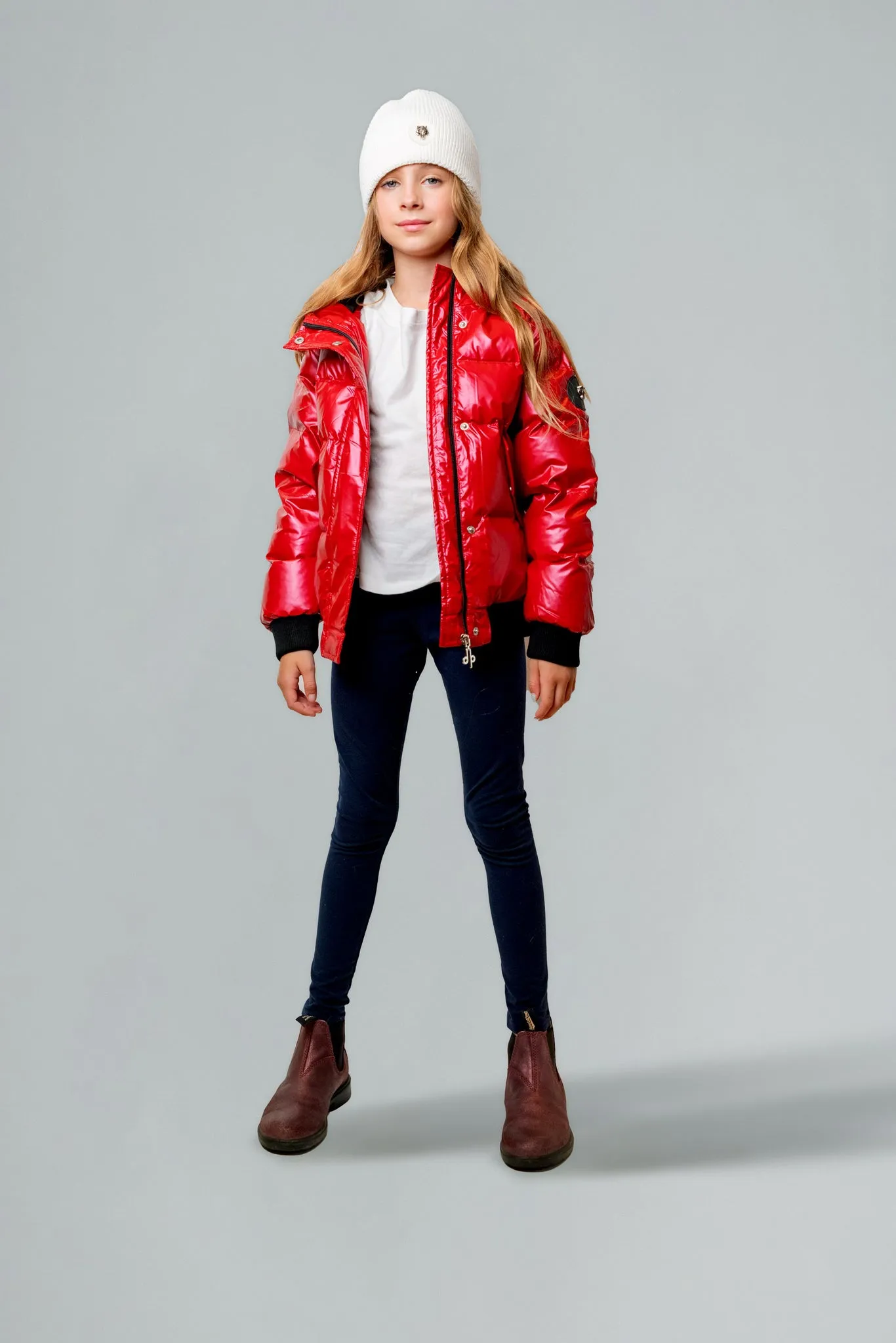 Kids' Unisex Chickadee Coat - Rasberry
