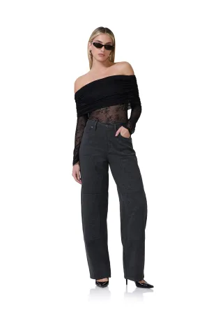 Lennox Lace Bodysuit - Noir