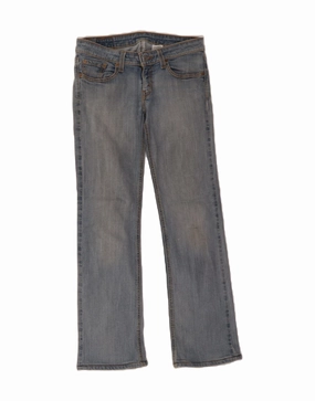 LEVI'S Womens Bootcut Jeans W28 L29 Blue Cotton