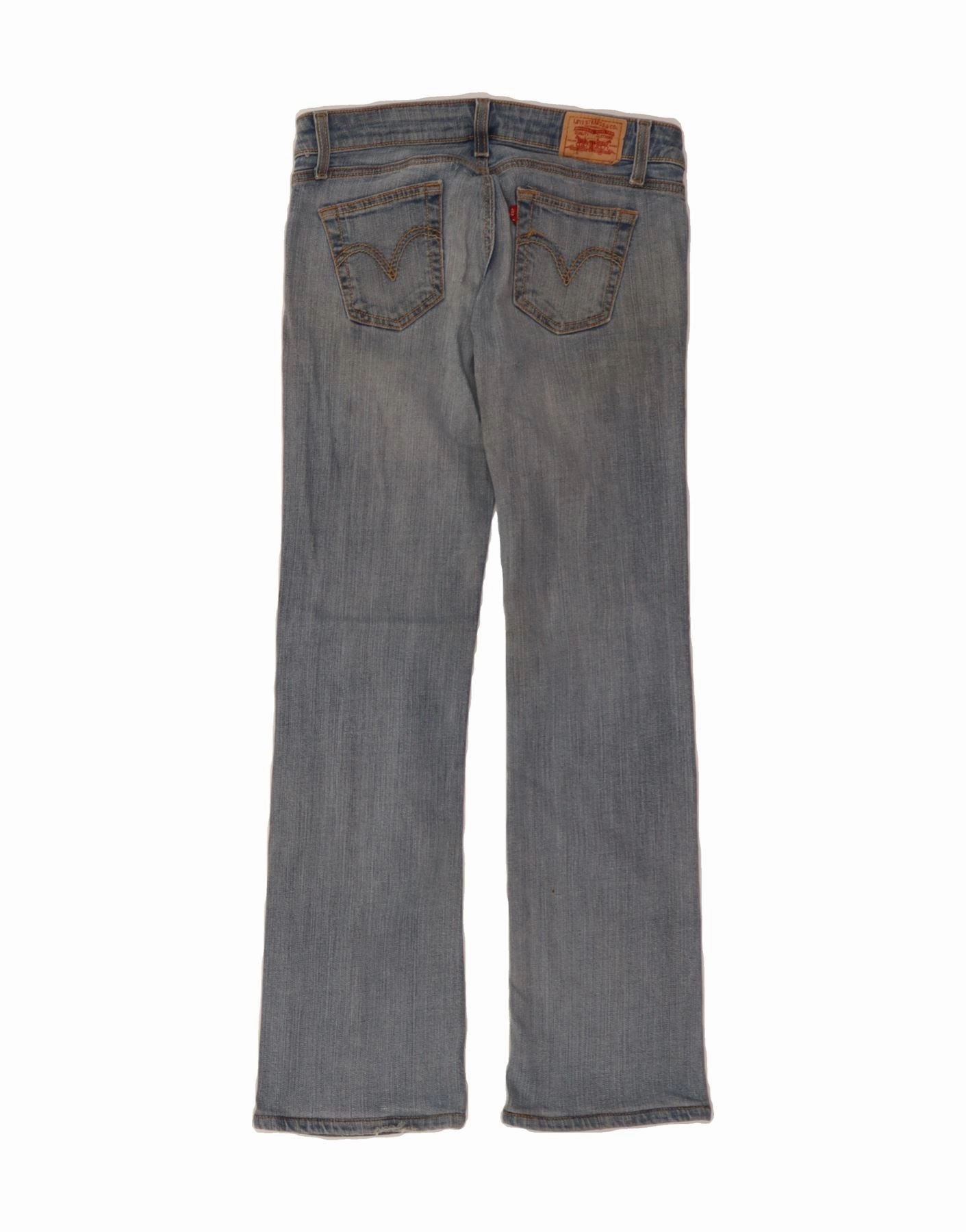 LEVI'S Womens Bootcut Jeans W28 L29 Blue Cotton