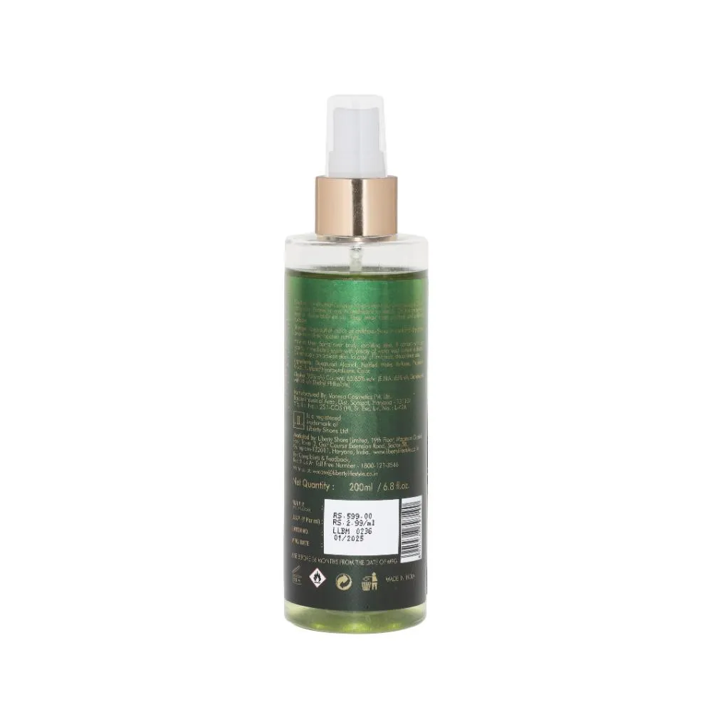 Liberty Luxury Legend Body Mist for Men & Women Long Lasting Aquatic Fragrance Travel Friendly Perfume Body Spray Crafted in France 200ml