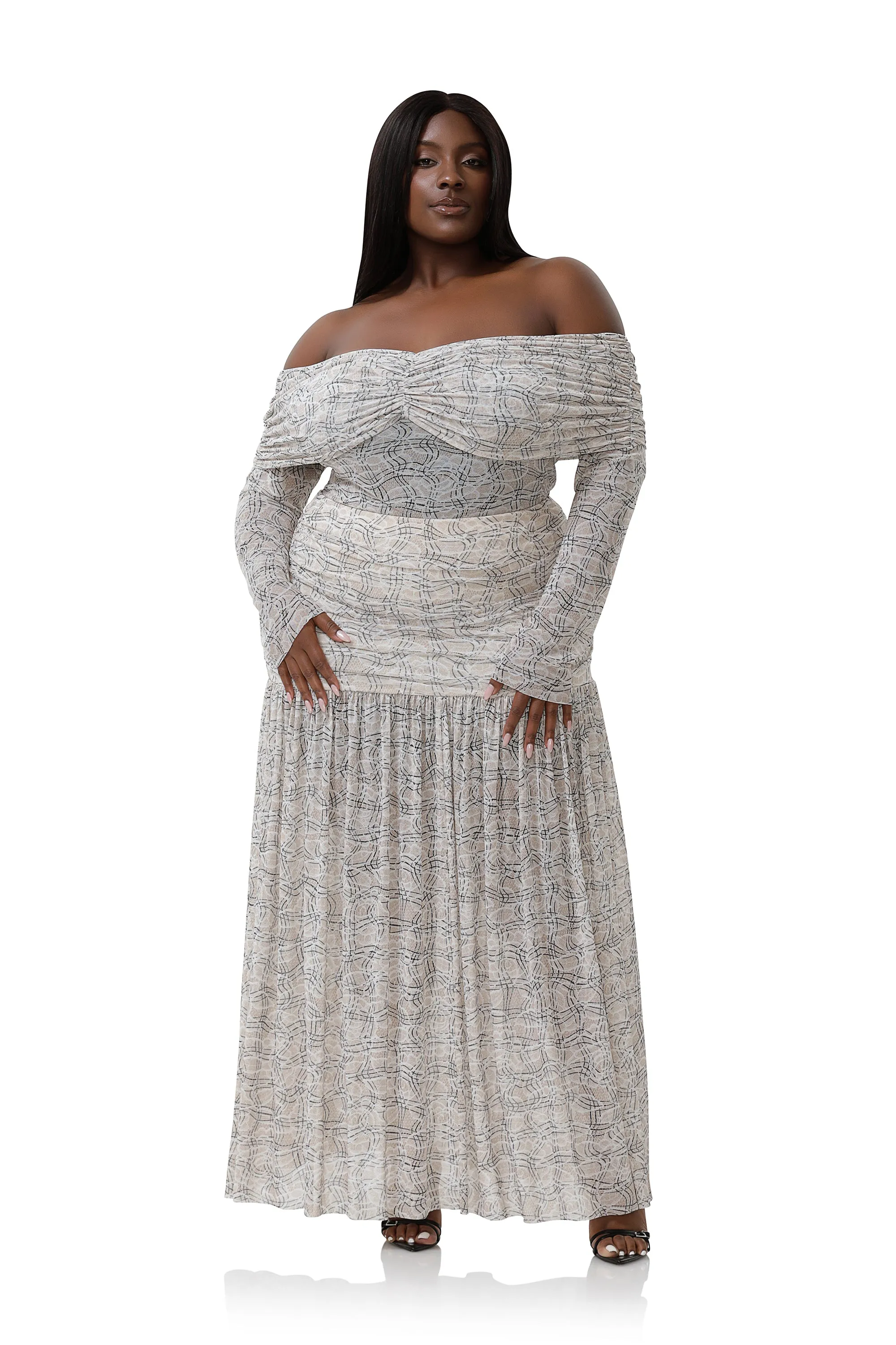 Lilith Top - Lace Plaid
