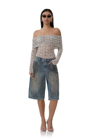 Lilith Top - Lace Plaid