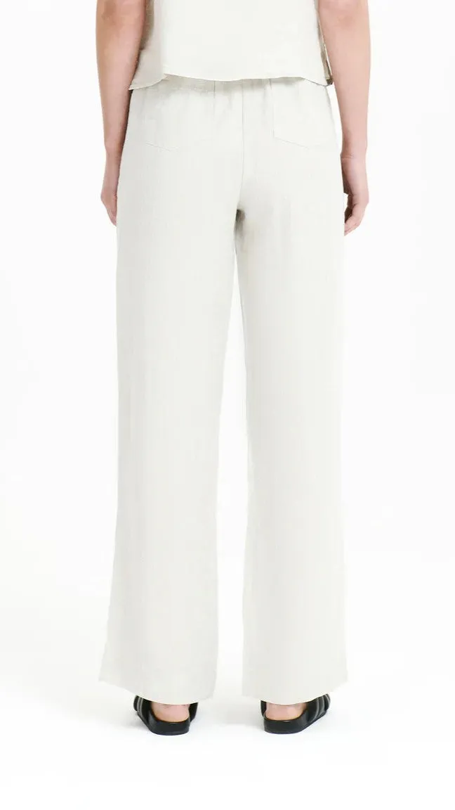 Linen Lounge Pant - Natural