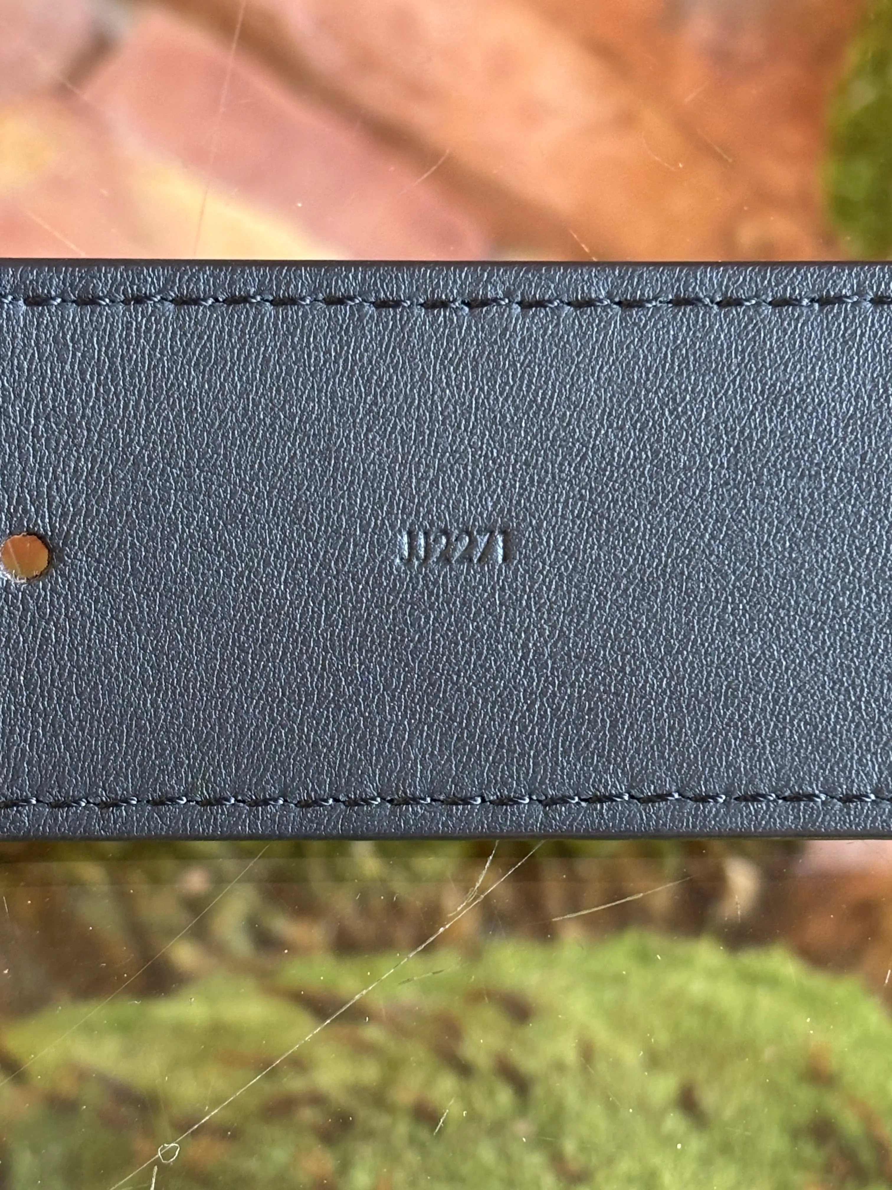 LOUIS VUITTON Monogram LV Pyramide Belt