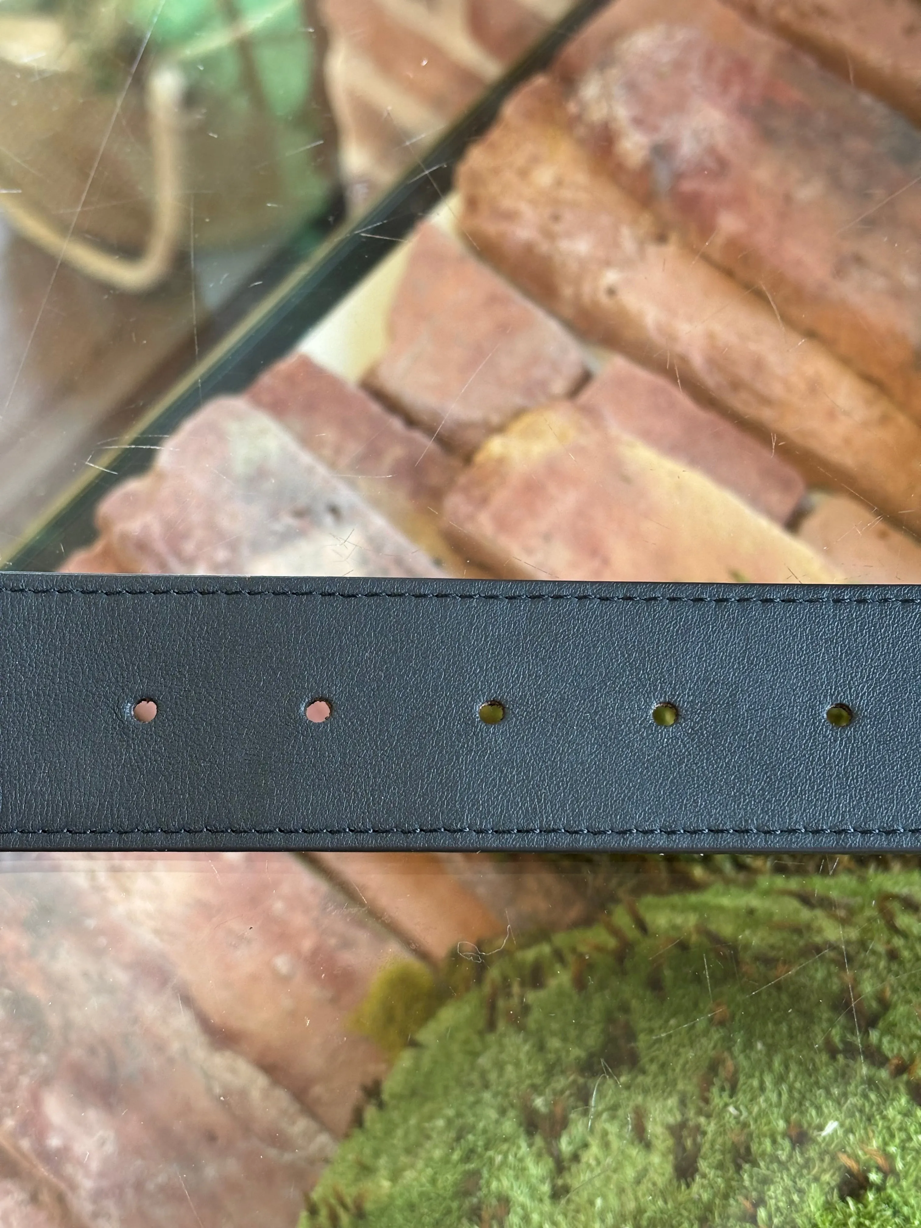 LOUIS VUITTON Monogram LV Pyramide Belt