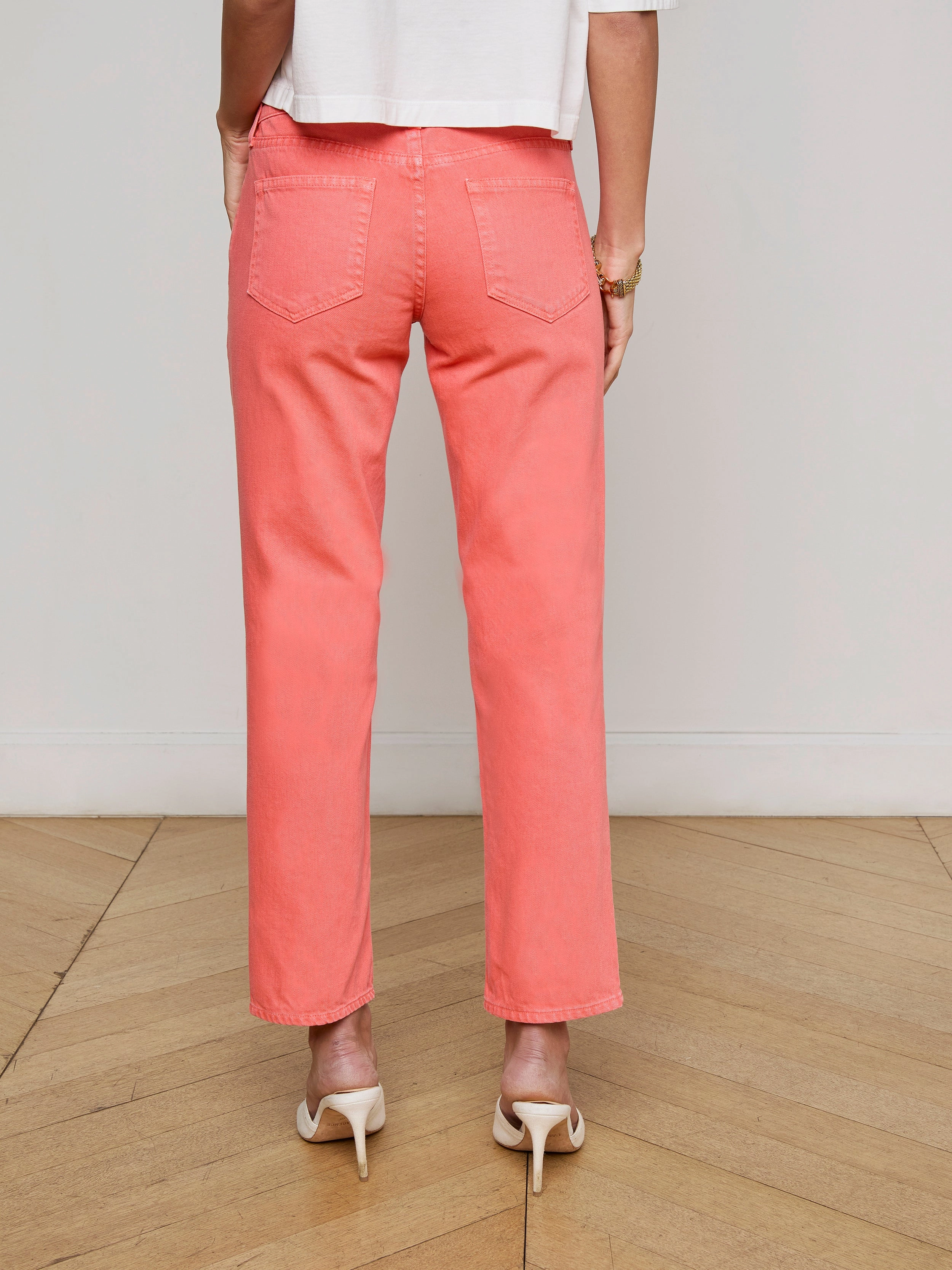 Nevia Slouchy Straight-Leg Jean