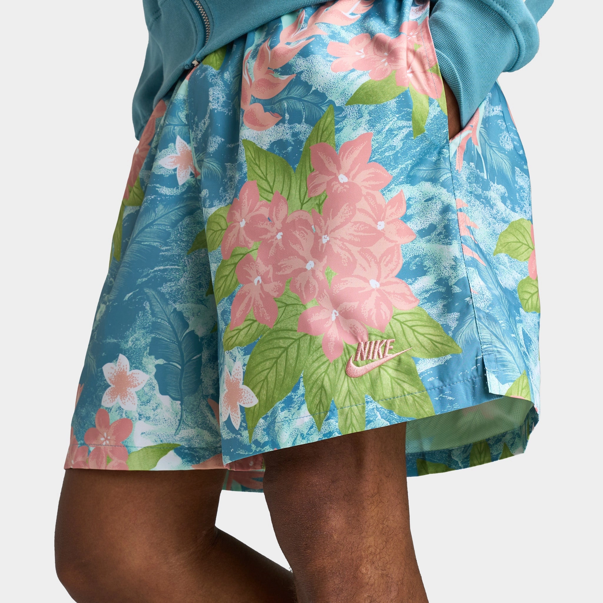 Nike Club Flow Shorts Sweet Mint Foam / Denim Turq - Mint Foam