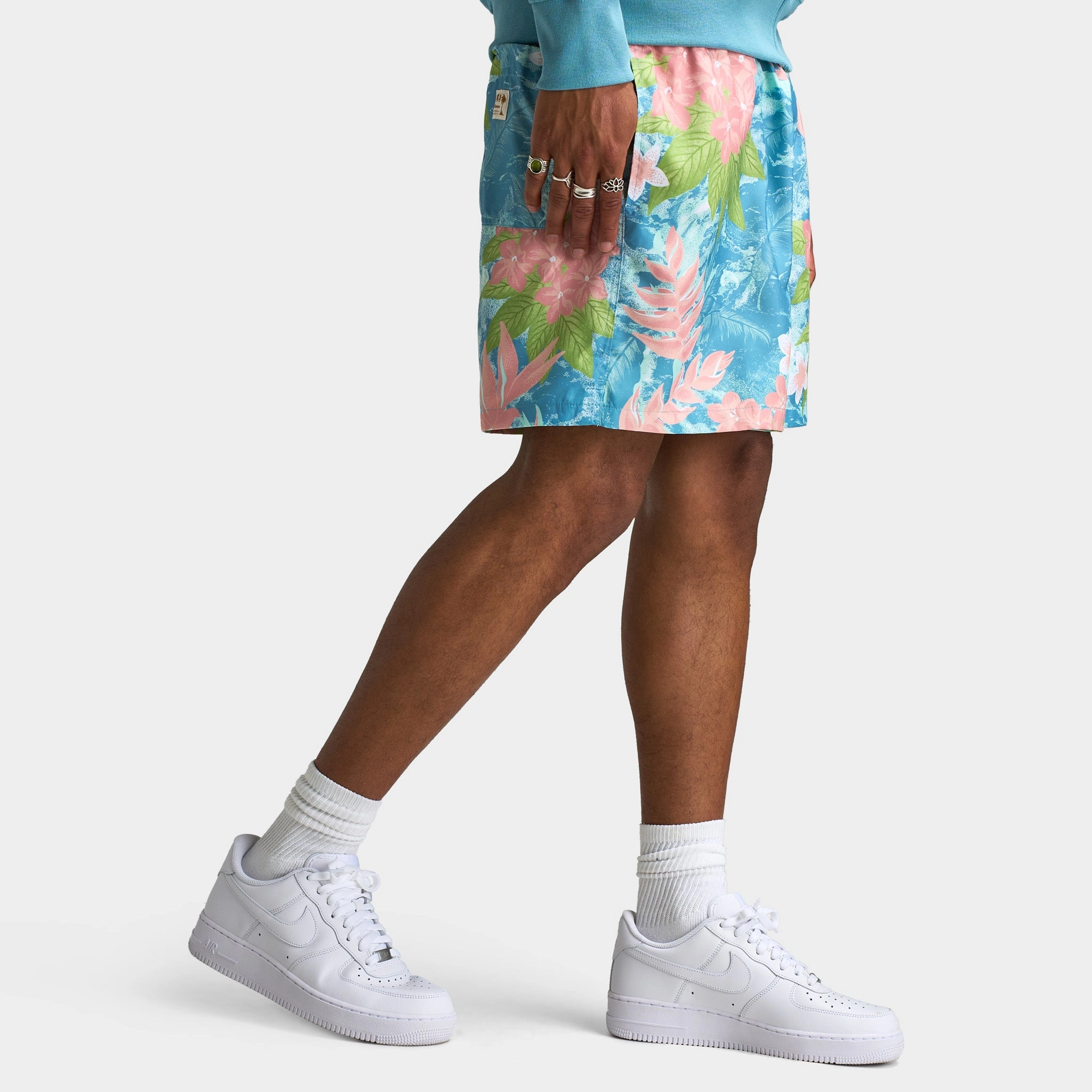 Nike Club Flow Shorts Sweet Mint Foam / Denim Turq - Mint Foam