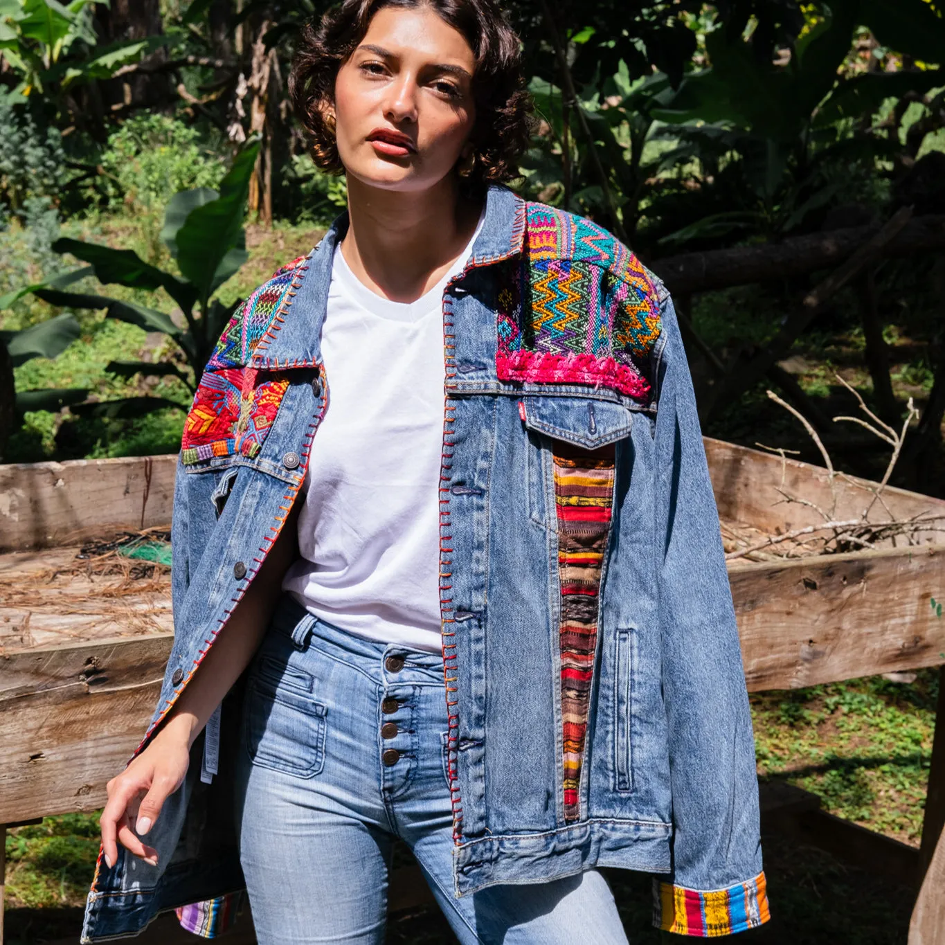 OOAK VINTAGE DENIM JACKET - SIZE 2XL - NO. 13476