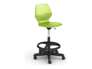 Paragon A&D Ready - Stool - swivel - injection molded polypropylene - purple READYSTLA-PT