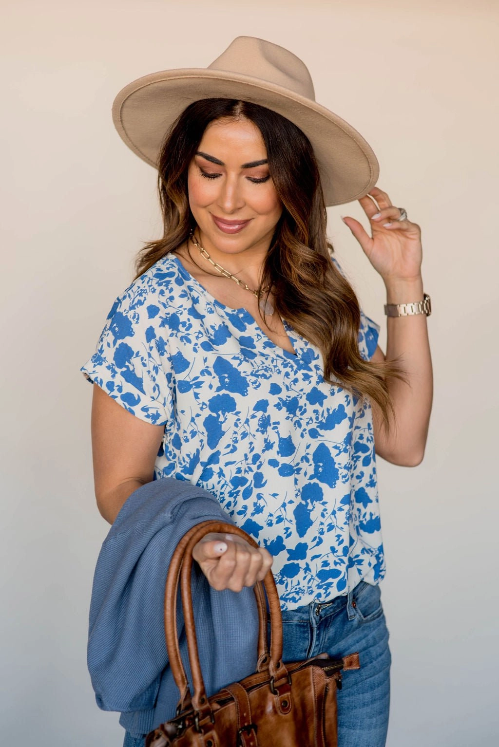 Petunia V-Neck Blouse