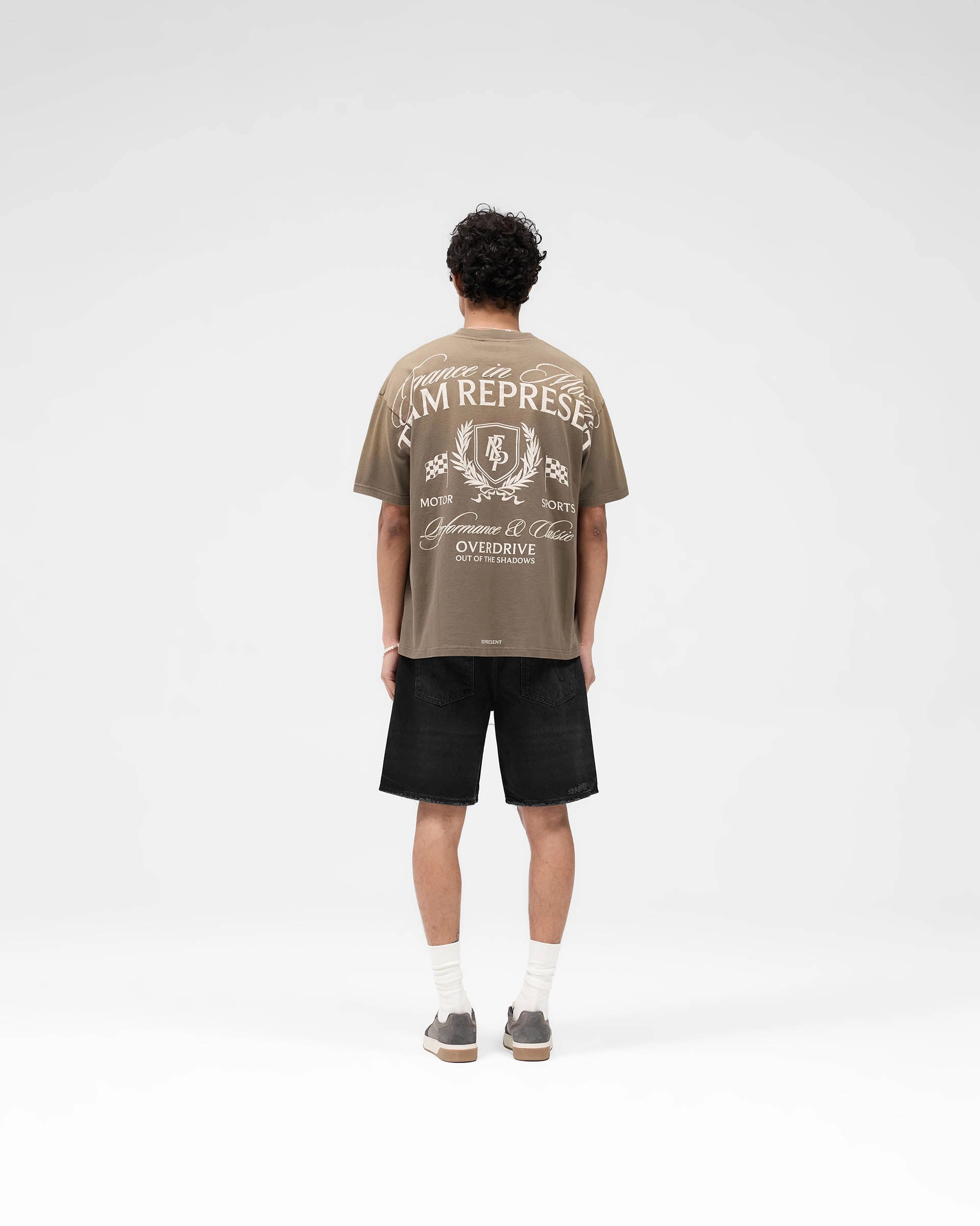 R10T Tailored Denim Shorts - Black