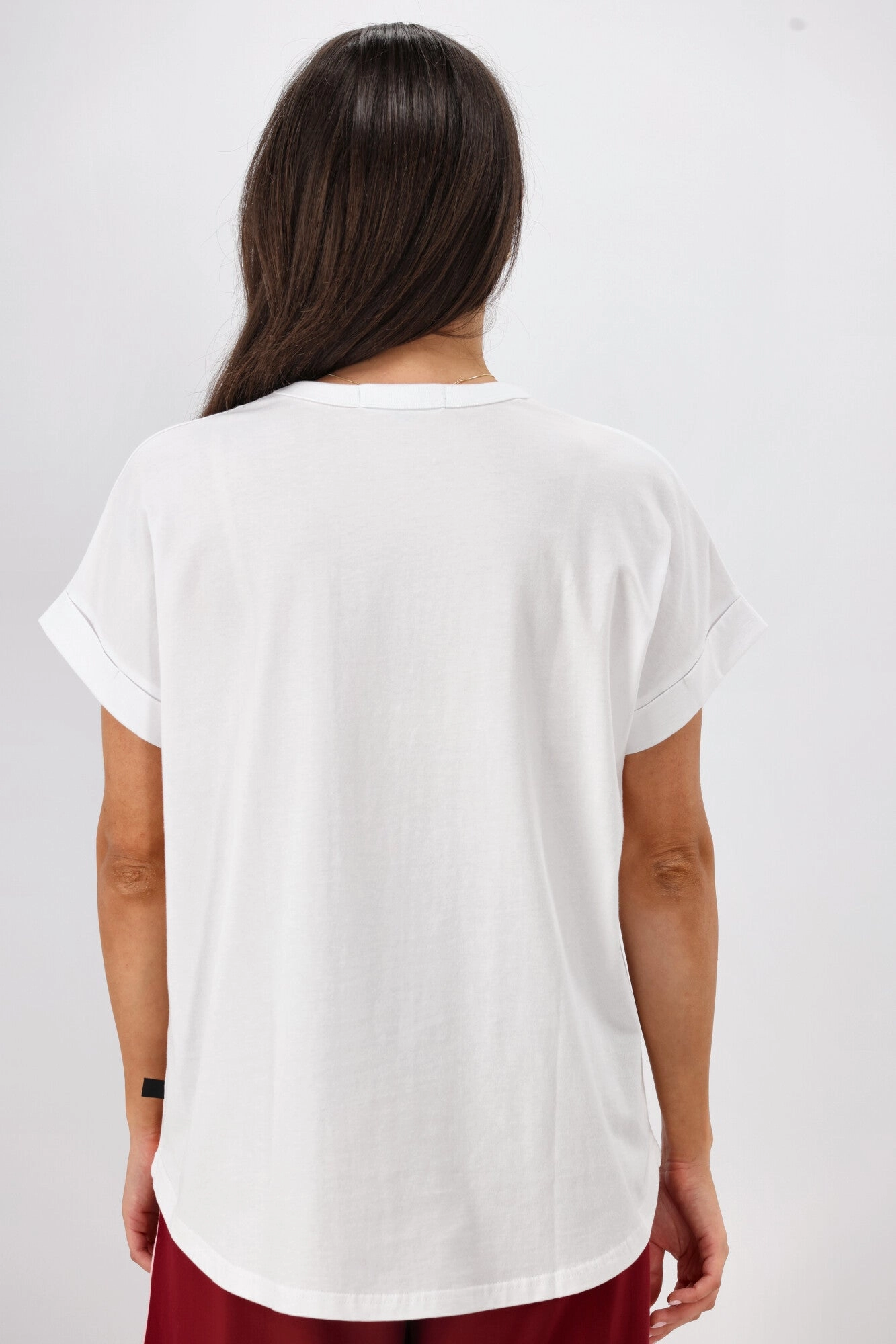 Rebel Club Leopard Dreams Heart Capsleeve Tee White