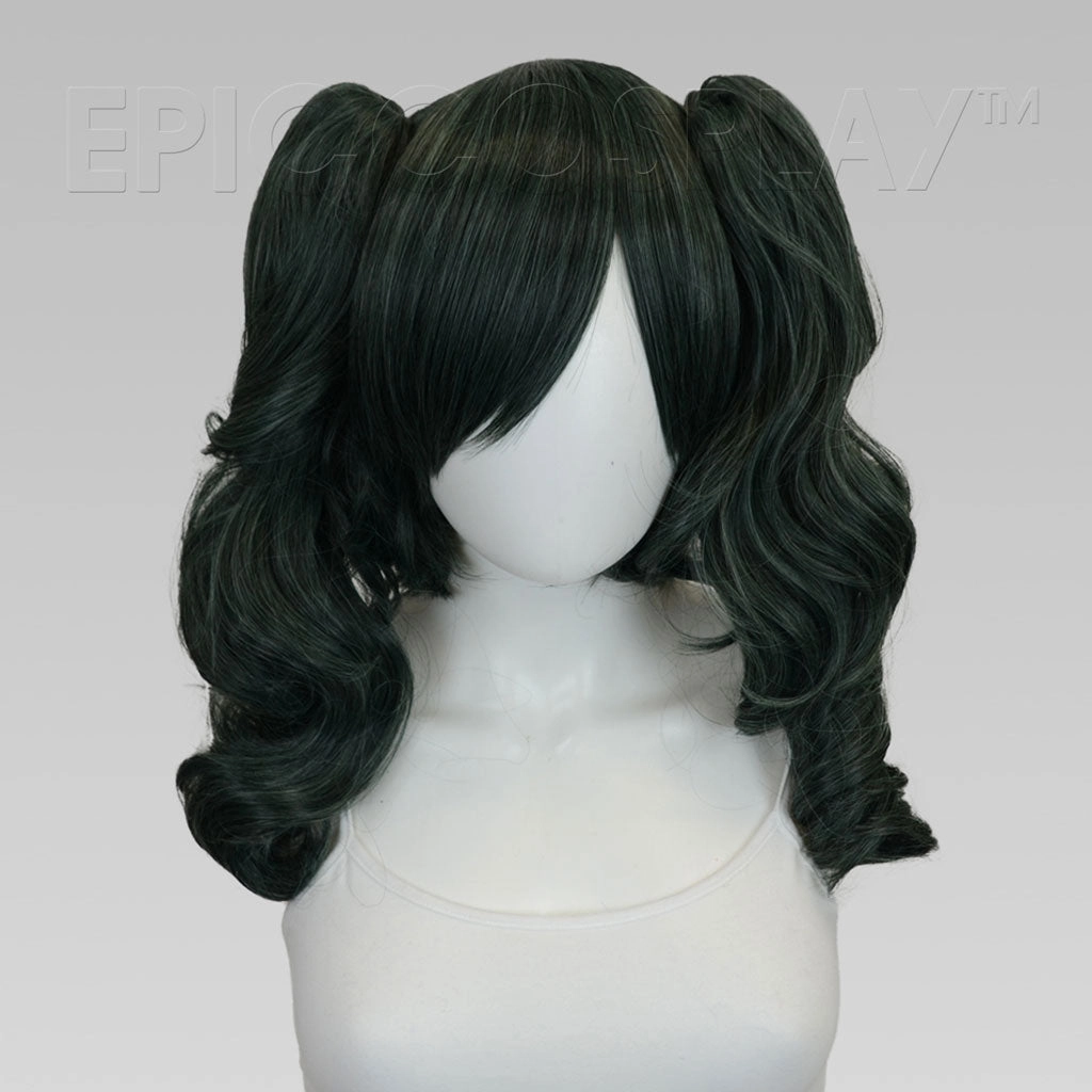 Rhea - Forest Green Mix Wig