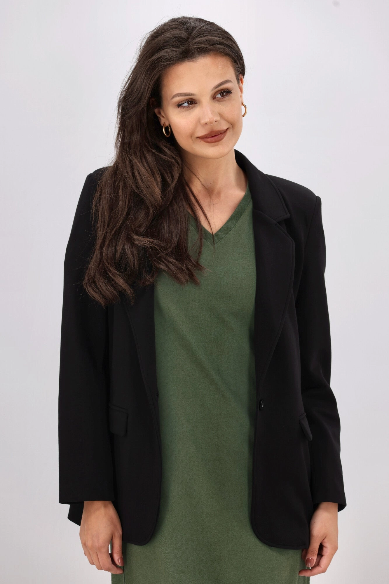 Shine On Label Louie Ponte Blazer Black