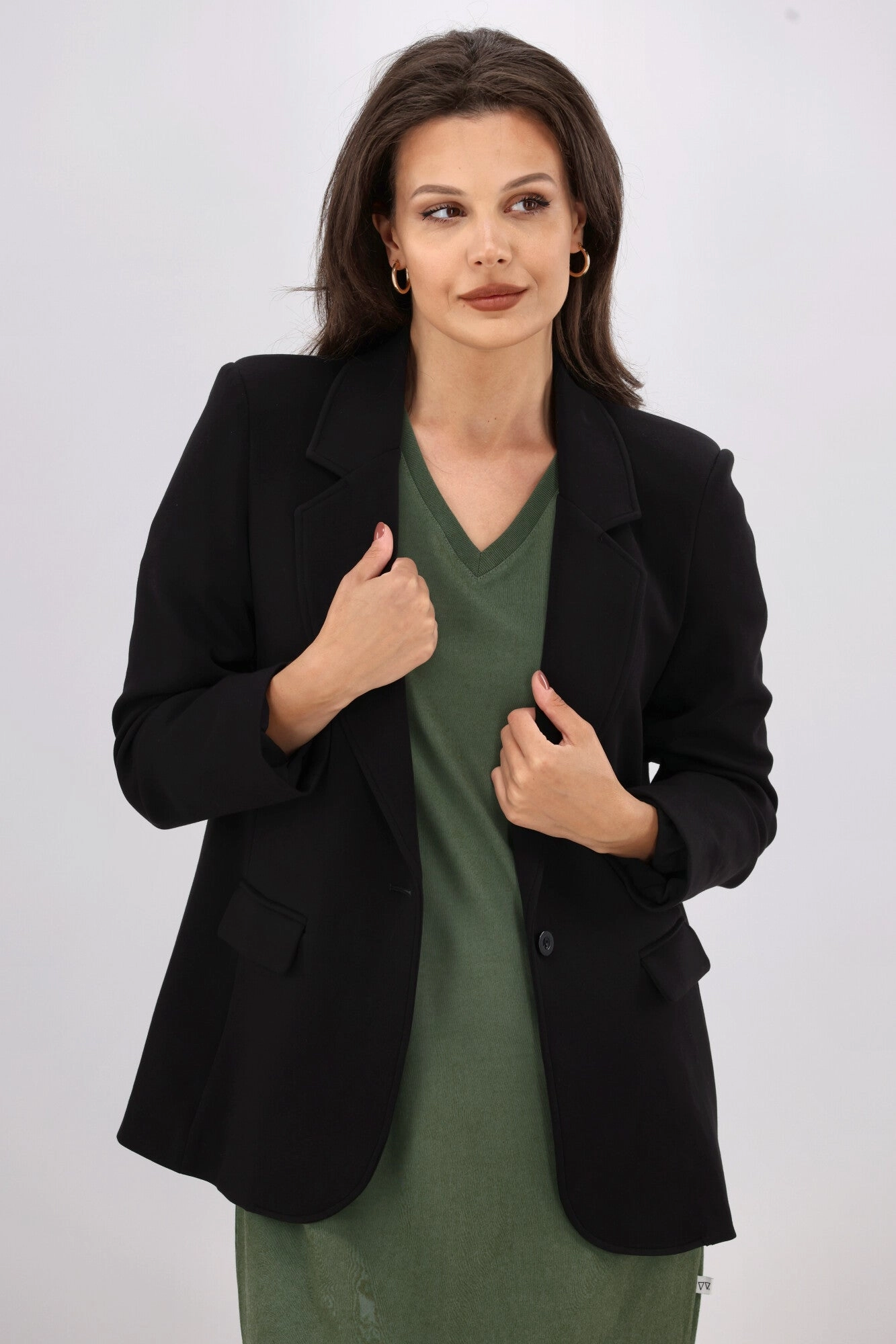Shine On Label Louie Ponte Blazer Black