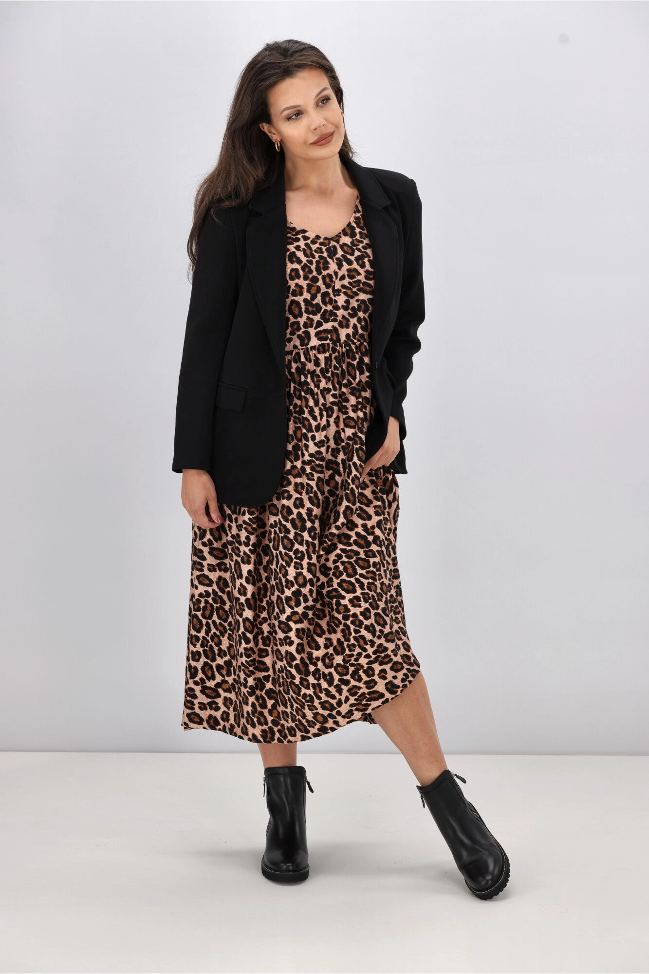Shine On Label Louie Ponte Blazer Black