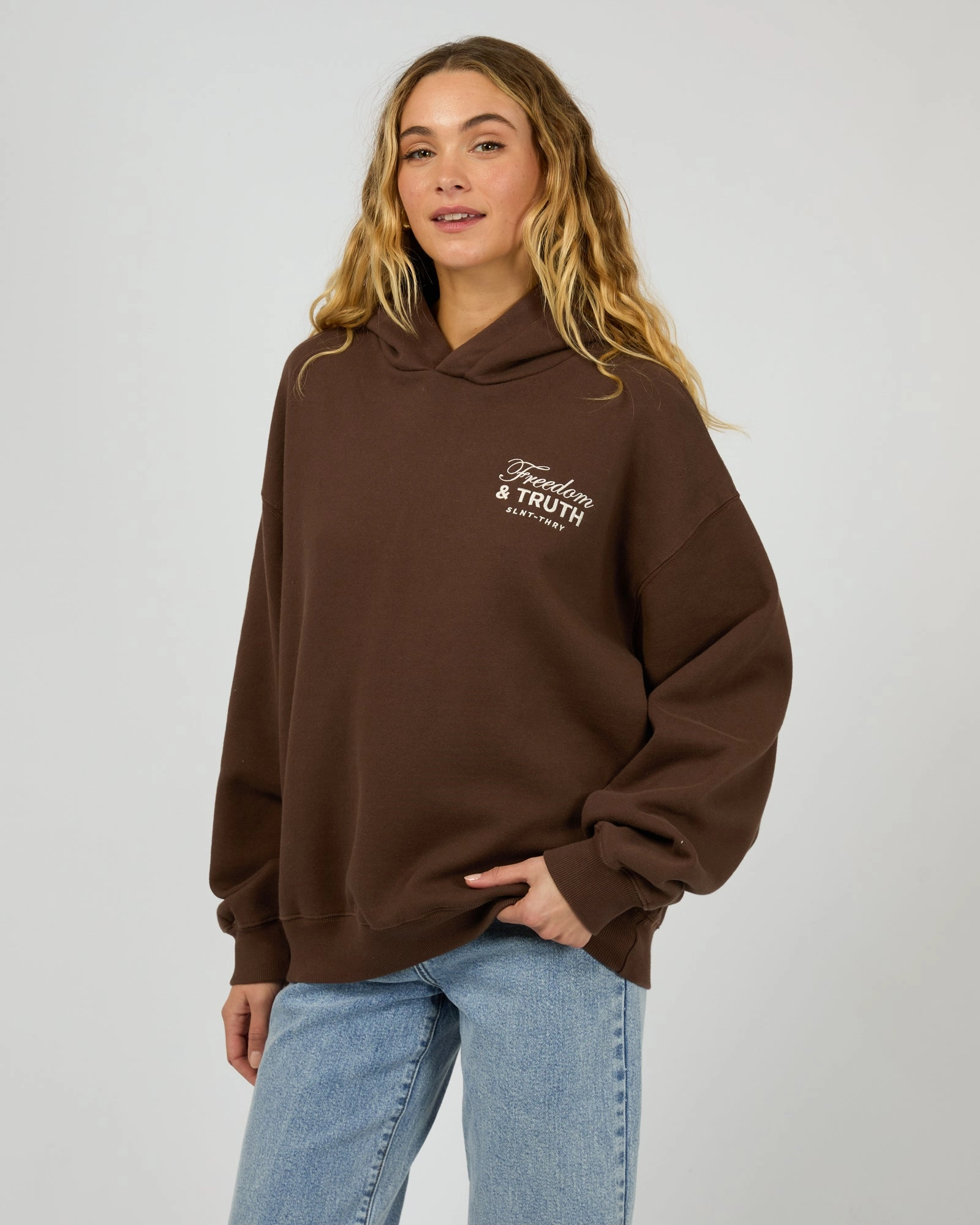 Silent Theory Perspective Hoodie Chocolate