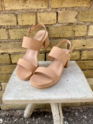 Soda Nude Dress Sandal