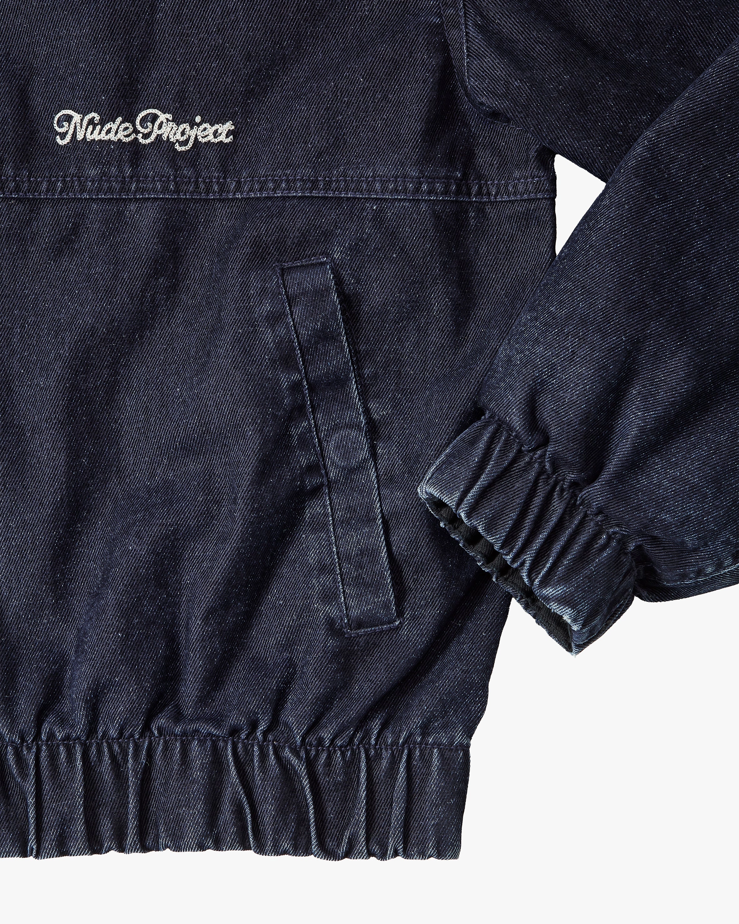 Soft Velvet Denim Jacket