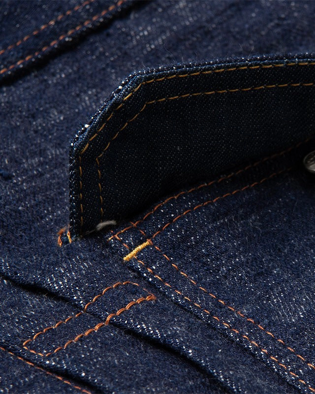 Studio D'Artisan SP-107 45th Anniversary 'Extreme Denim' 16oz Type II Selvedge Denim Jacket - Onewash