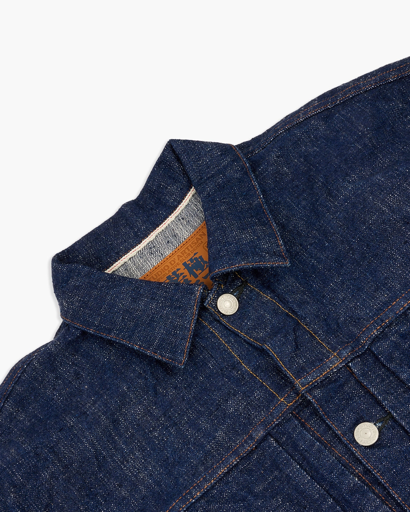 Studio D'Artisan SP-107 45th Anniversary 'Extreme Denim' 16oz Type II Selvedge Denim Jacket - Onewash