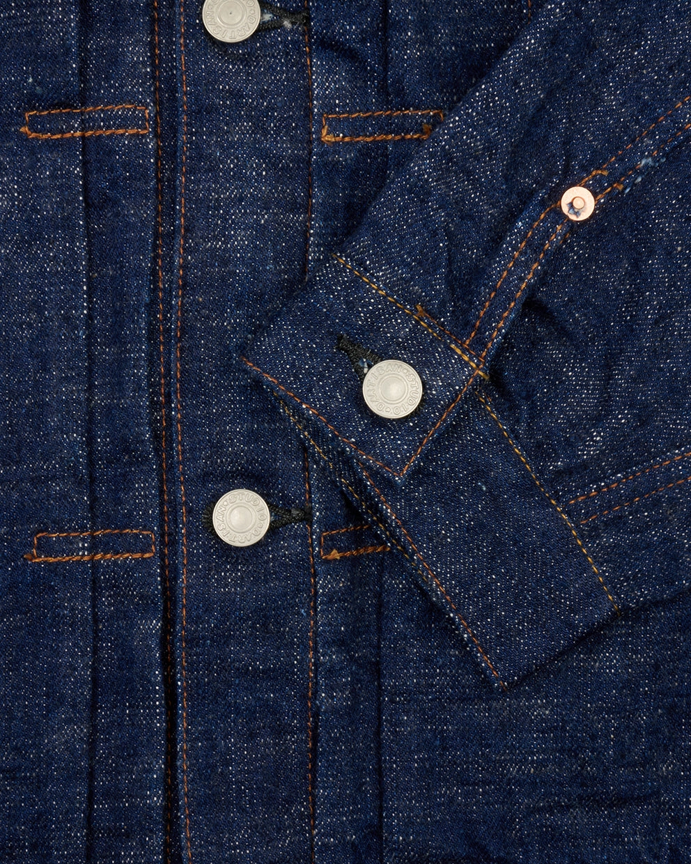 Studio D'Artisan SP-107 45th Anniversary 'Extreme Denim' 16oz Type II Selvedge Denim Jacket - Onewash