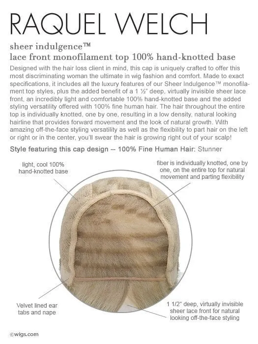 Stunner | 100% Human Hair Lace Front Wig (Hand-Tied) | DISCONTINUED
