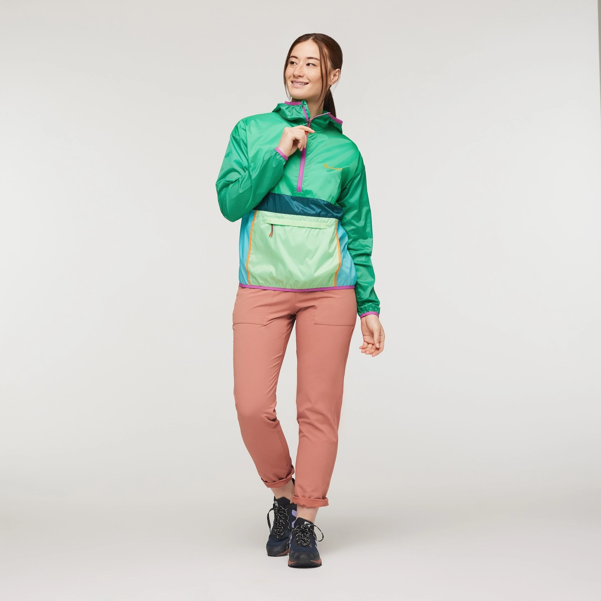 Teca Half-Zip Windbreaker - Women's