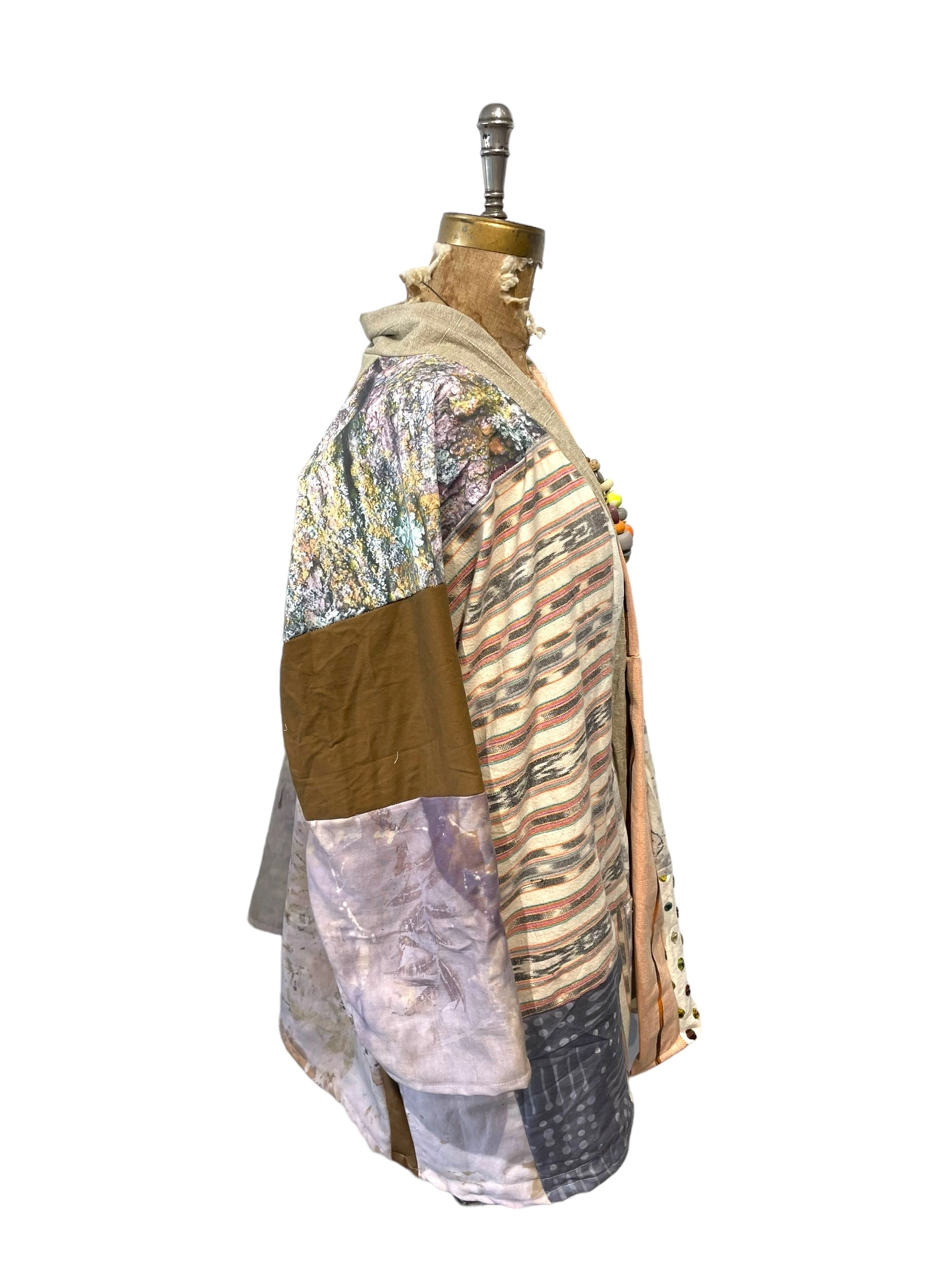 vintage , patchwork jacket