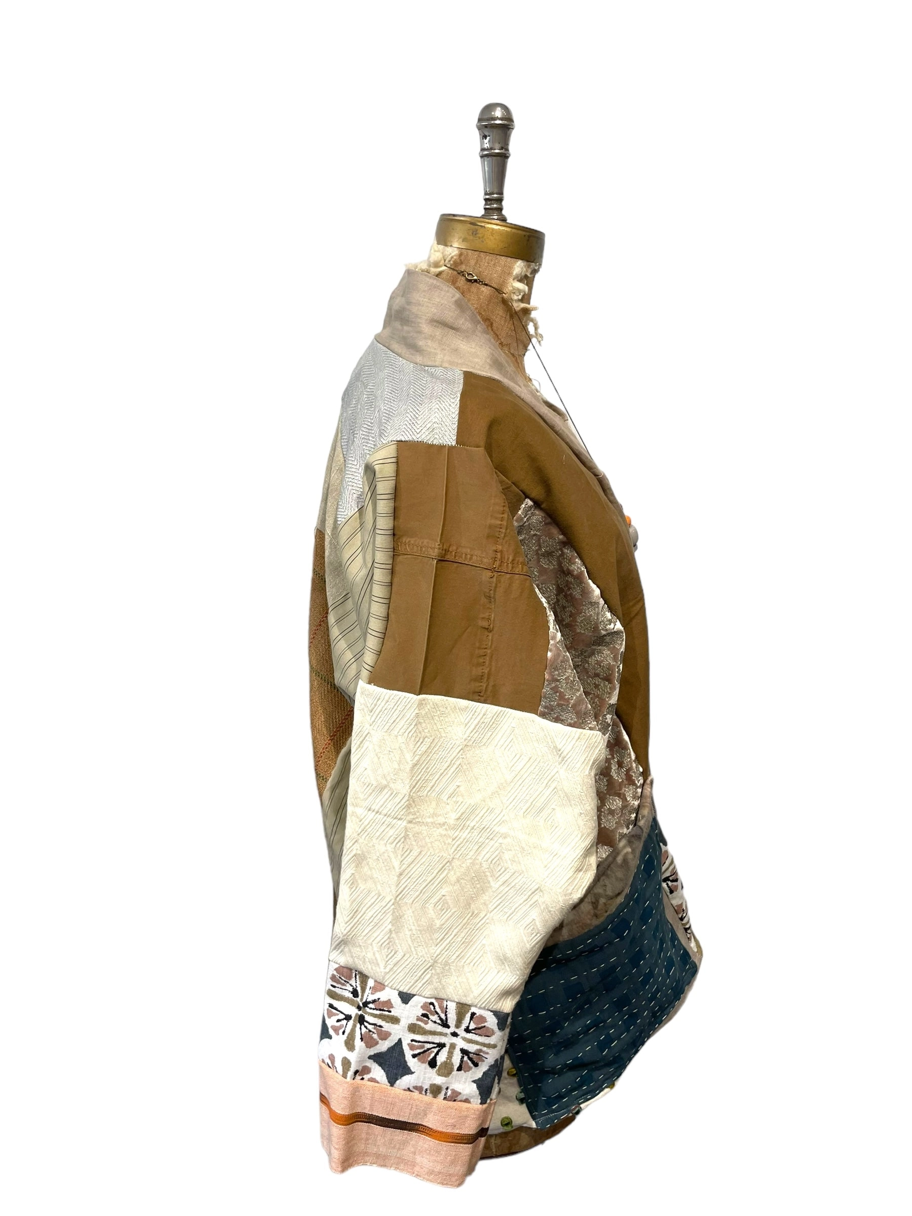 vintage , patchwork jacket