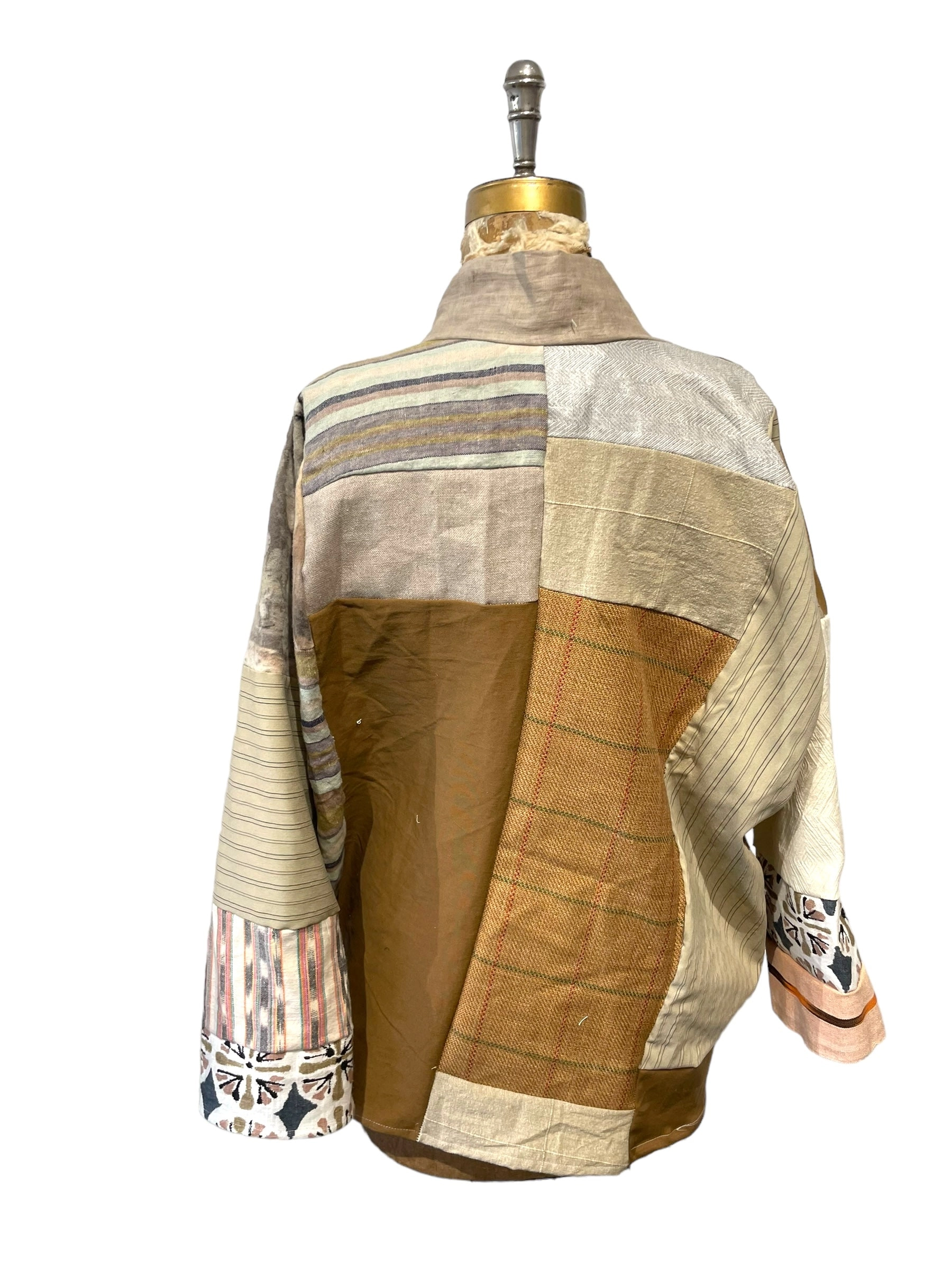 vintage , patchwork jacket