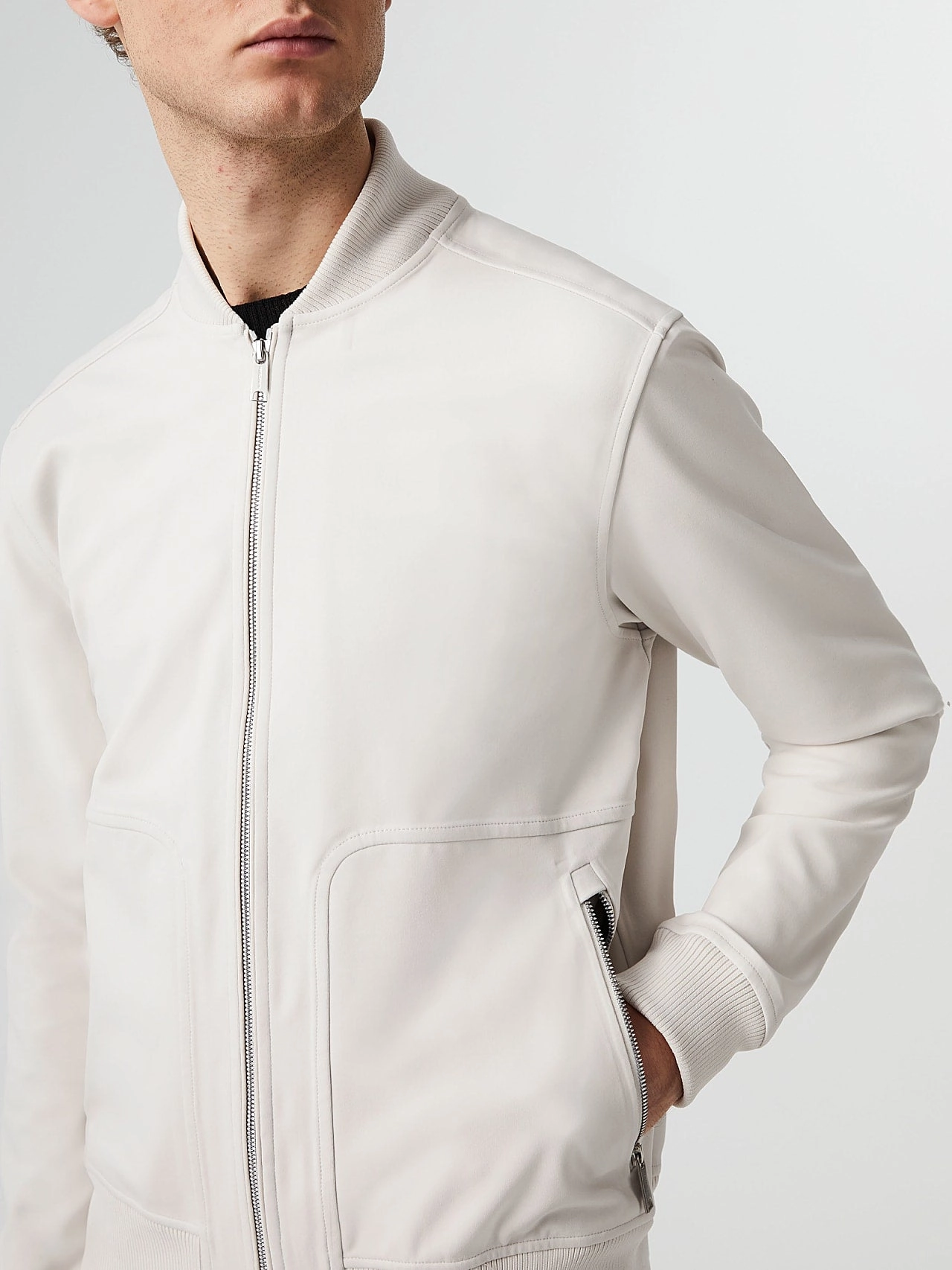 Waterproof Taurobran® Bomber Jacket Srota V2.y7.01 Off White