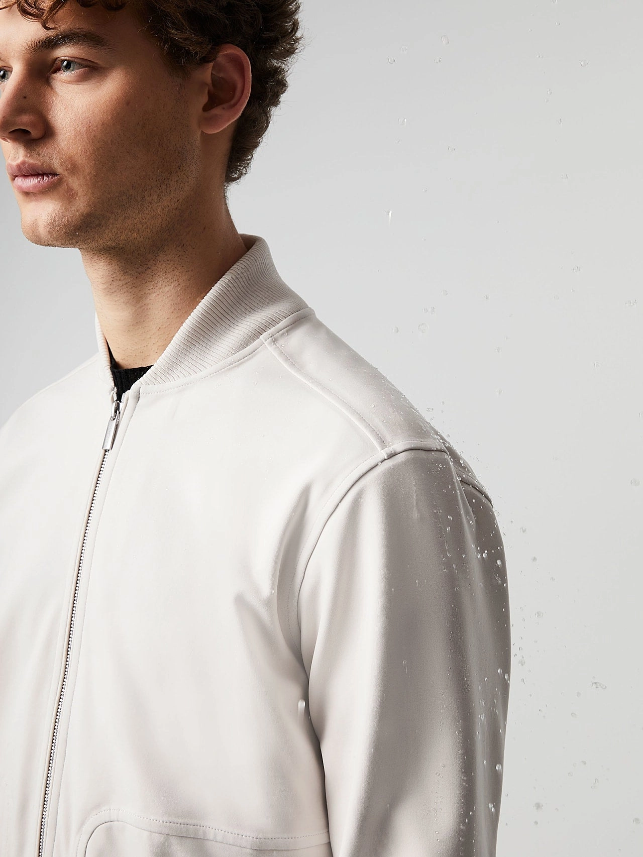 Waterproof Taurobran® Bomber Jacket Srota V2.y7.01 Off White