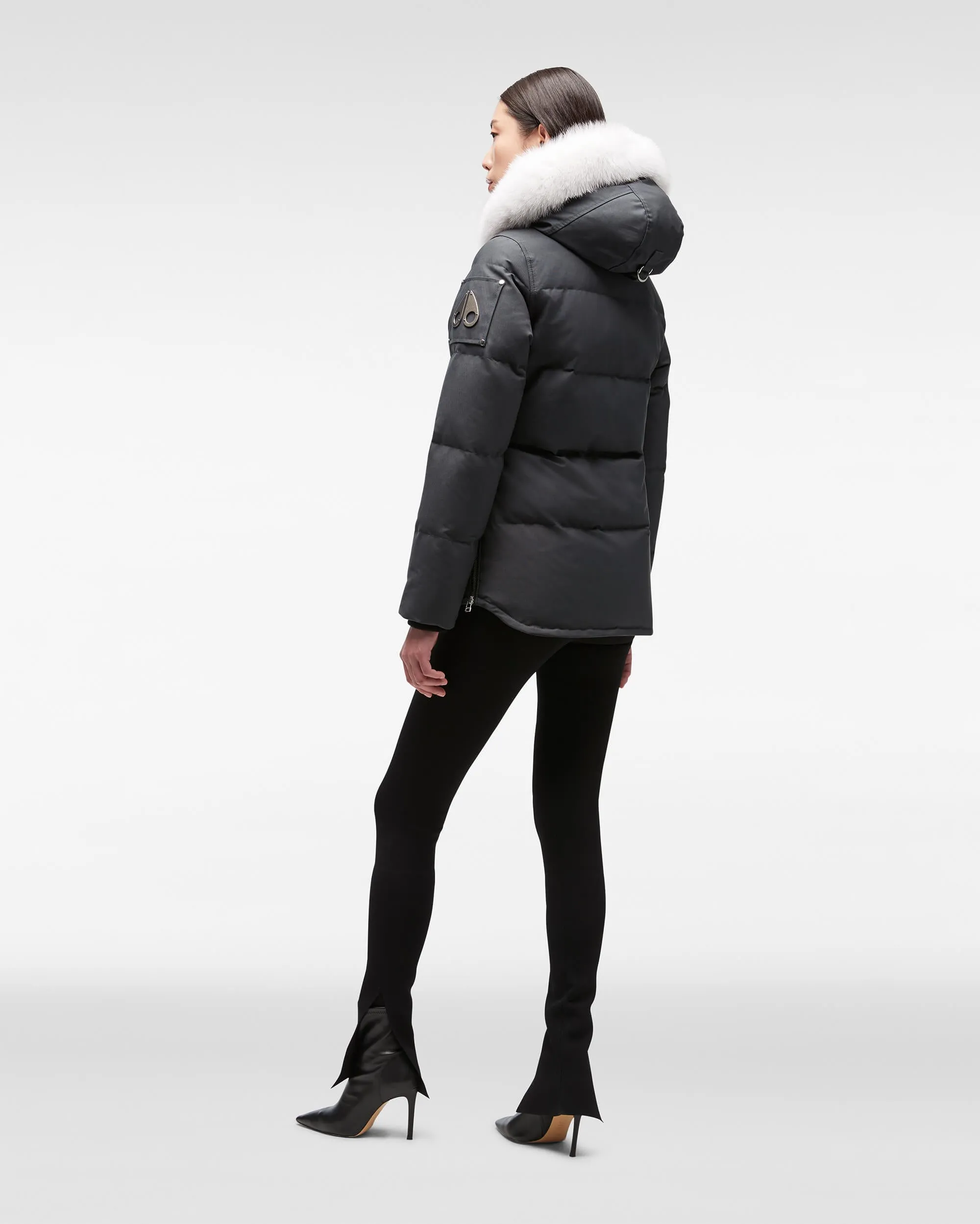 Women's Original 3q Fur Granite / Natural Fox Fur