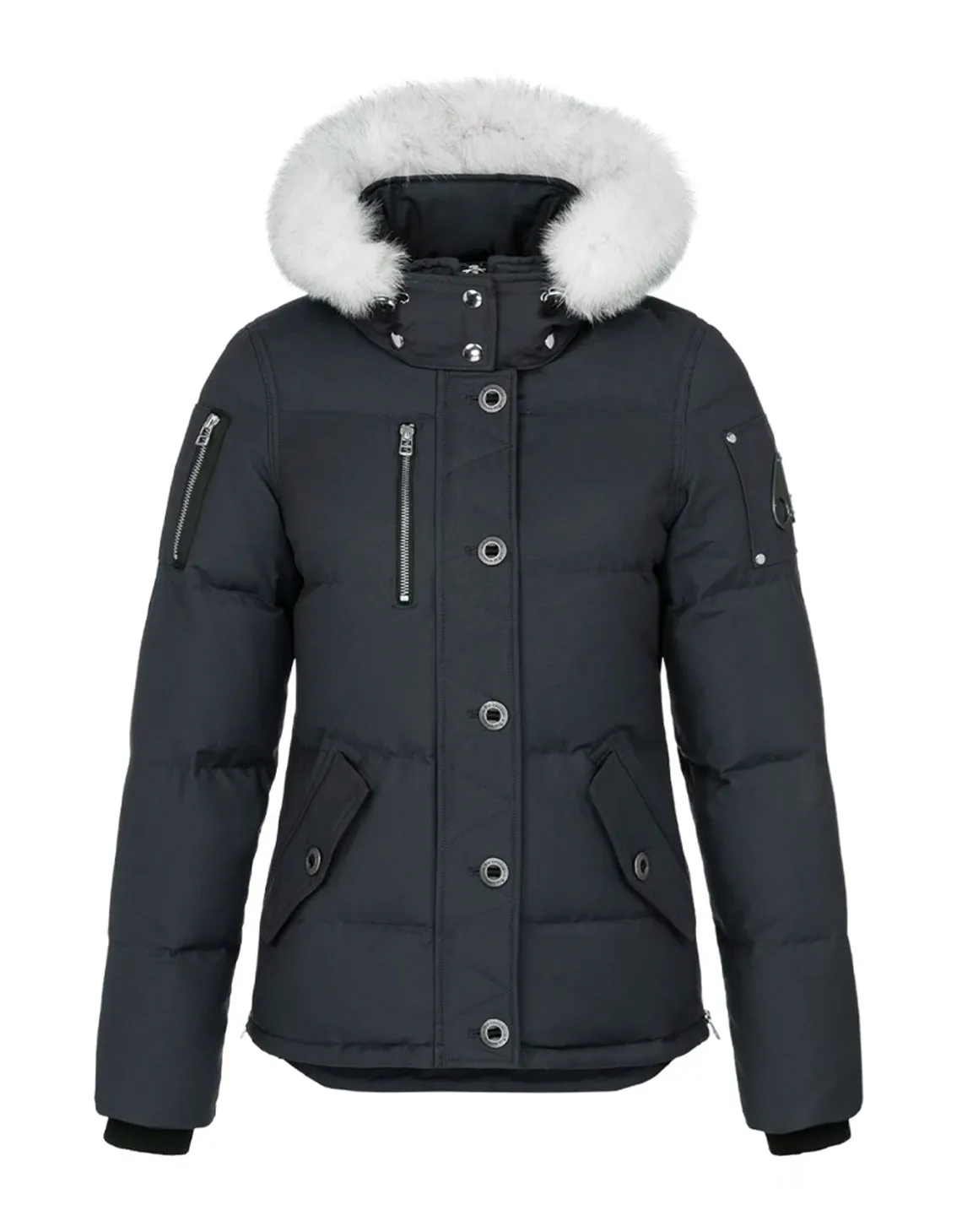Women's Original 3q Fur Granite / Natural Fox Fur