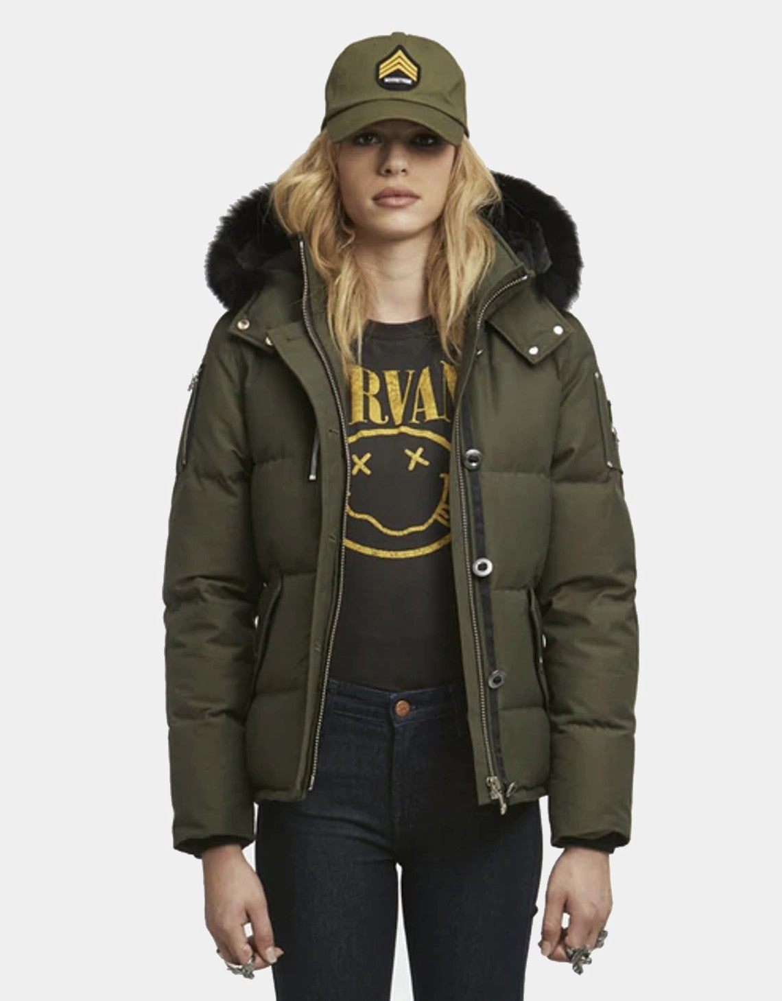 Women's Original 3q Fur Olive