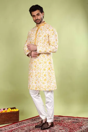 Yellow Sunshine Kurta Set